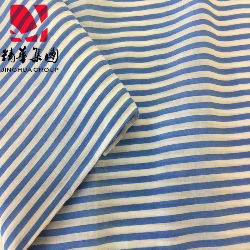 
factory,100% ramie Printing fabric 60S,stripe pattern,high quality ,favourable price 