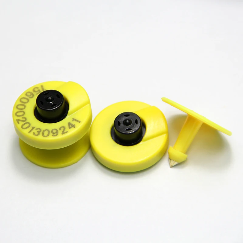 NFC cow animal RFID smart earring cattle identification ear tag