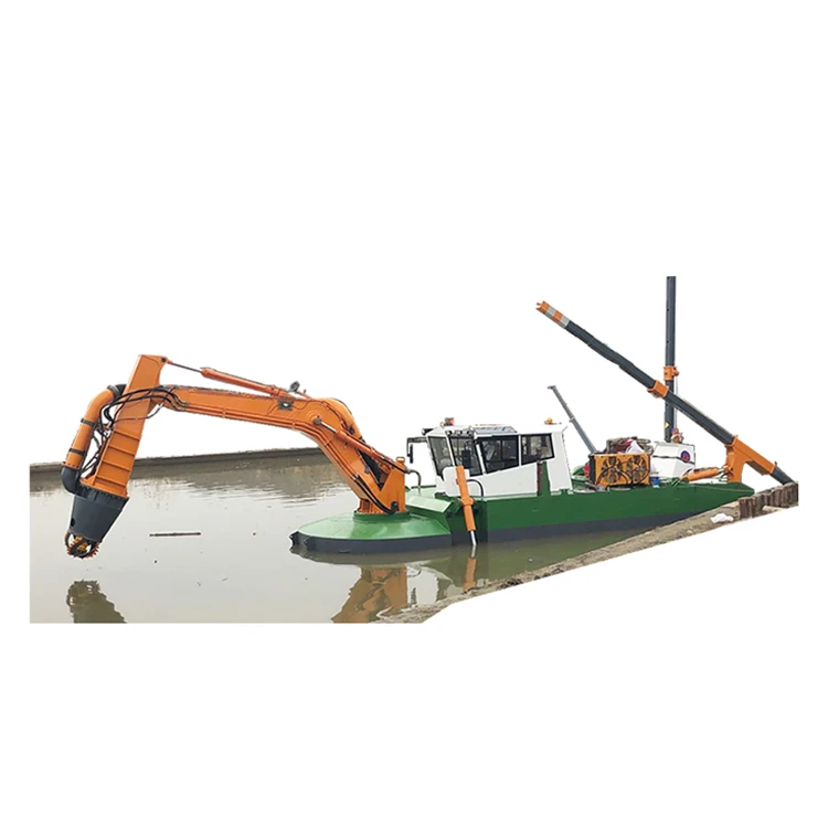 China Dredging Equipment Machine Amphibious Multipurpose Dredger Work On Land/water