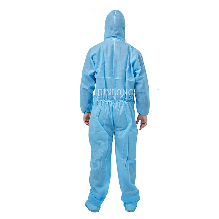 Professional Working Uniform Workwear Disposable PP SMS Painter Safety Coverall Working Clothes Custom Logo