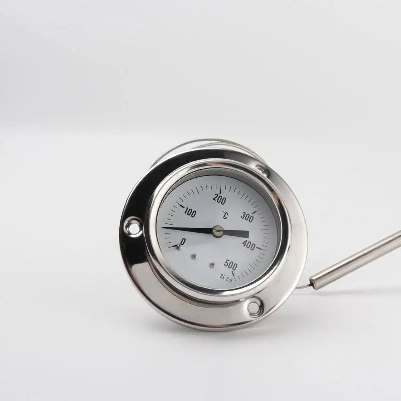Bimetal Industrial Household 2meters Line Capillary Pressure Cooker Thermometer Temperature Gauge