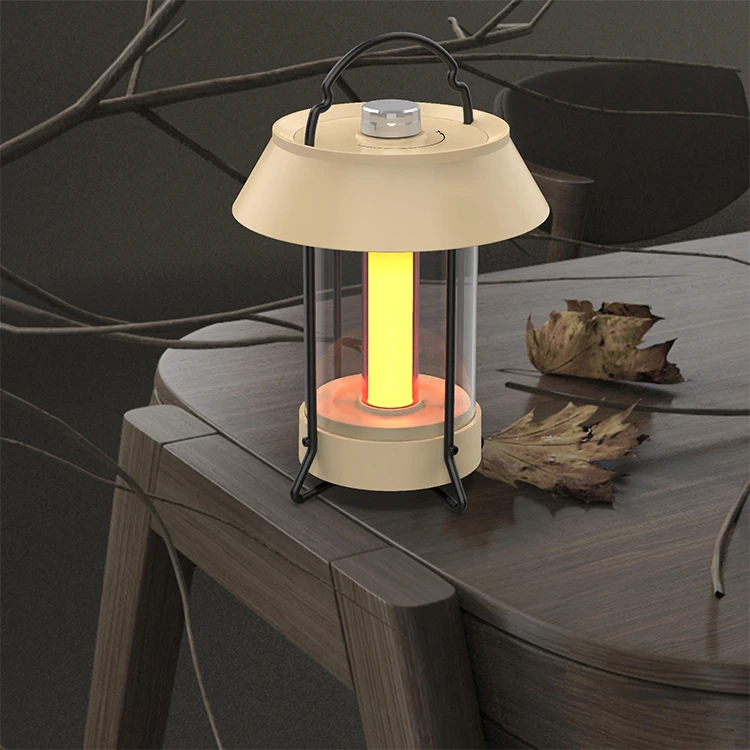 2022 New design light led camping lamp rechargeable tent light waterproof garden portable outdoor camping light