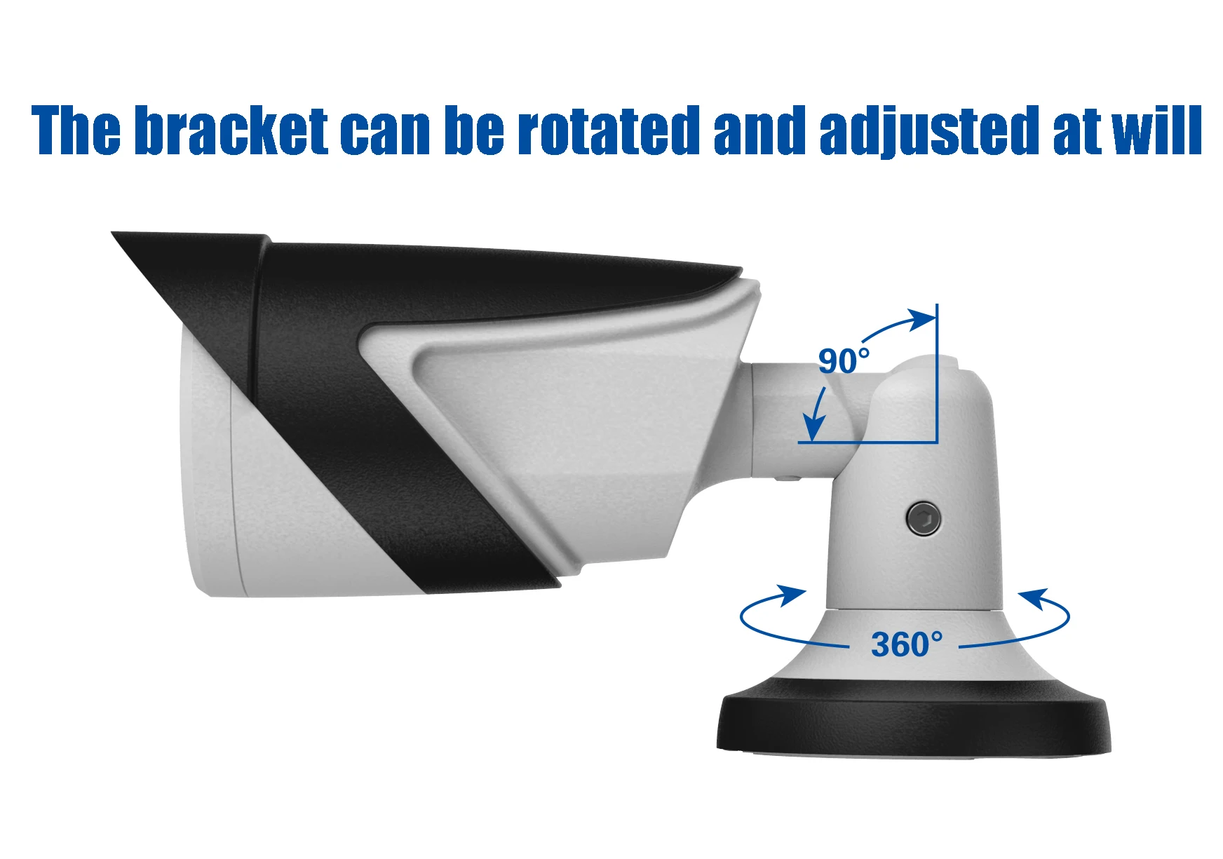 Fake Bullet Camera Hot Selling CCTV Dummy for Indoor Outdoor Waterproof Weatherproof IP 66 White black Custom