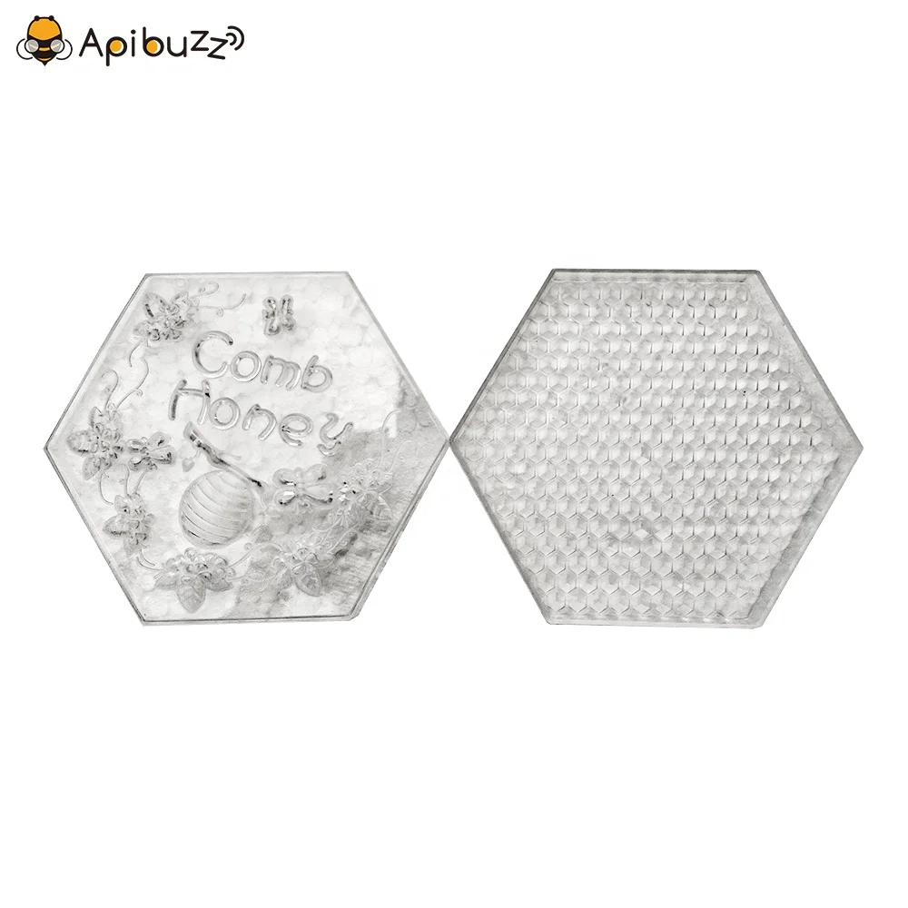 Hexagon Shaped Plastic Comb Honey Cassettes Honeycomb Box Making Container Apiculture Beekeeping Equipment Beehive Supplies