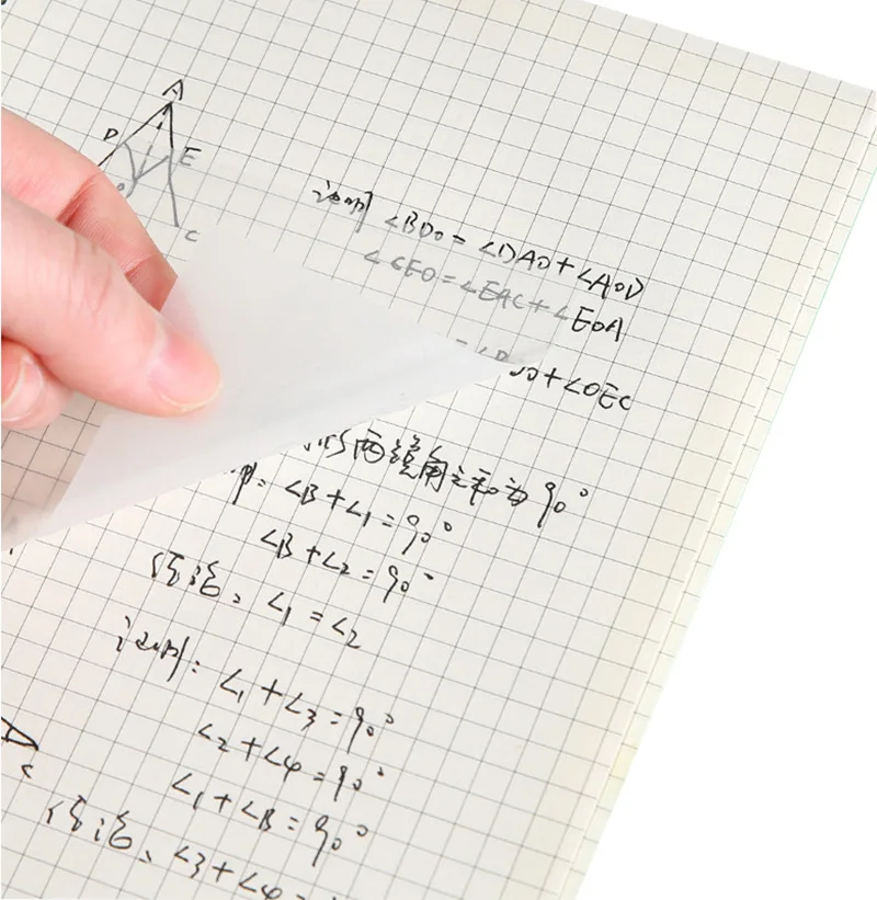 Colorful transparent PET sticky notes, notepads, creative stickers, index stickers