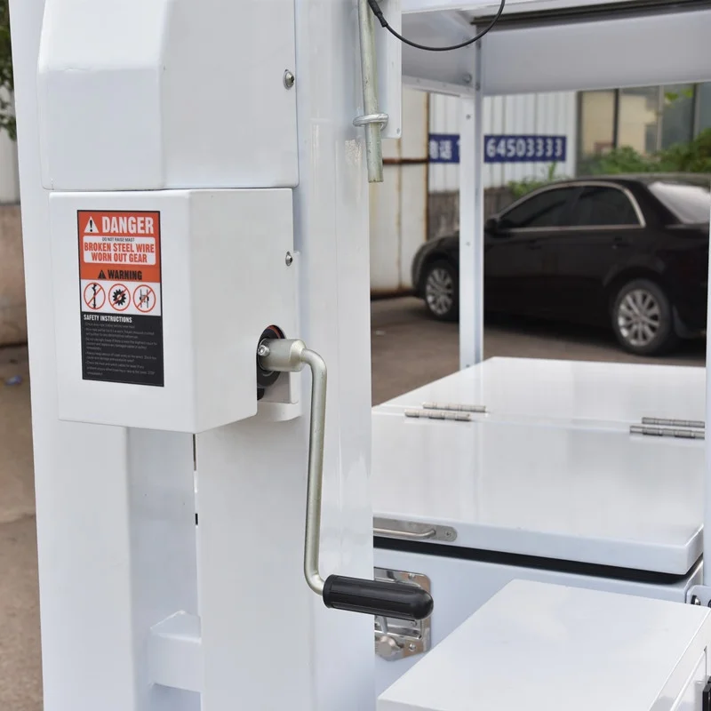 High Quality High Definition Cameras With Mobile Solar Surveillance Trailer