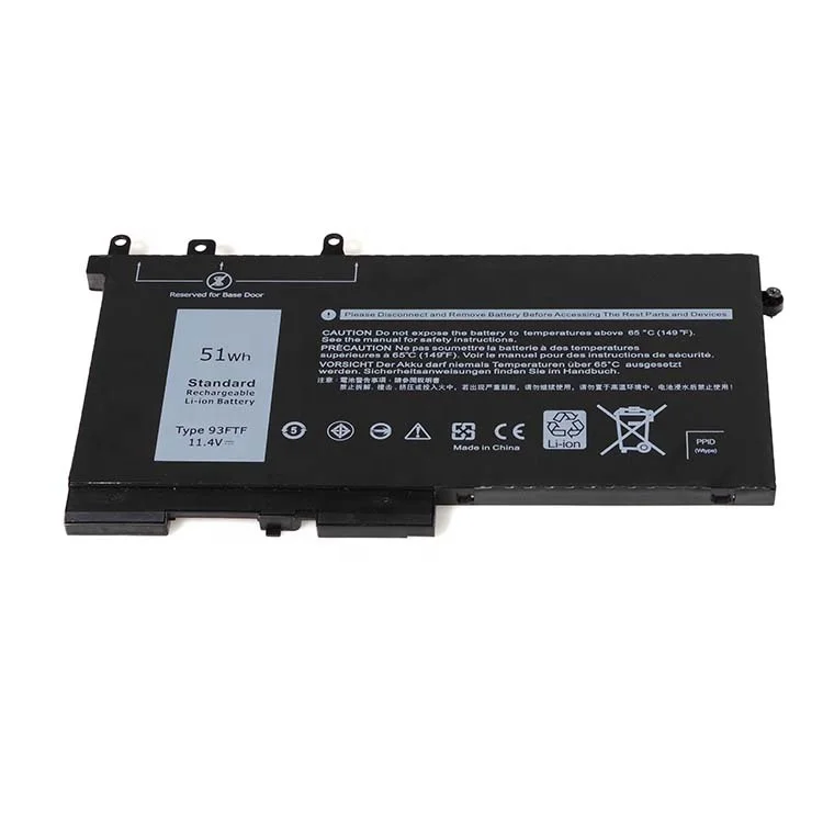 2021 New 93FTF Laptop li-ion battery For Dell Latitude E5280 E5480 083XPC 83XPC D4CMT 4YFVG