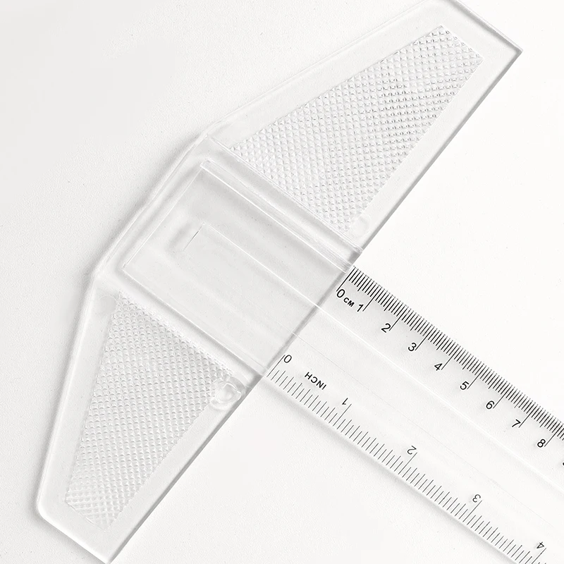 23 дюйма 60 см младшая Т-квадратная 60 см линейка пластиковая прозрачная Т-линейка для черчения и общей компоновки