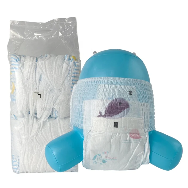 Best Selling Pampering New born Disposable Cheap Price Soft Clothlike Baby Pants Diaper From China
