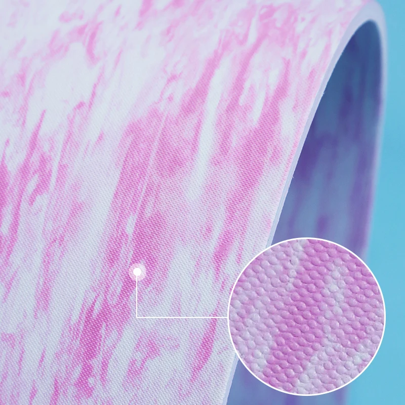 Factory Price Extra Wide Camouflage TPE Exercise Tapis De Sports Mat Non Slip Waterproof High Quality Custom Yoga Mat Print