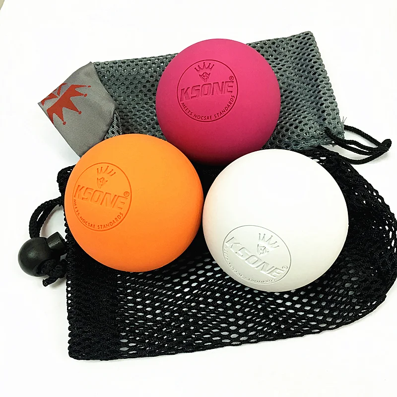 Coustomied Massage Therapy Ball Set - Spiky and Lacrosse 3-Piece Combo Pack Perfect for Physical Therapy and Muscle Release