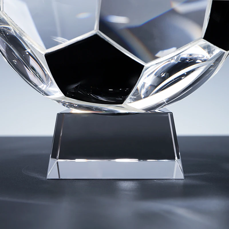 Custom Football Game Champion Award Crystal American Football Trophy Souvenirs