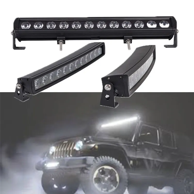 BRT High Brightness Bottom Mounting Bracket 12 15 20 29 44 inch Offroad 4x4 4wd suv Car Led Driving Light Bar for Truck