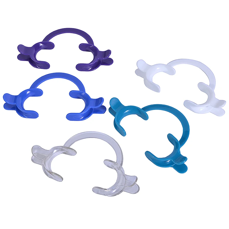 C Shape Plastic Dental Lip Cheek Retractors Tool Teeth Whitening Mouth Opener Orthodontic Tools Dental Products Oral Clean