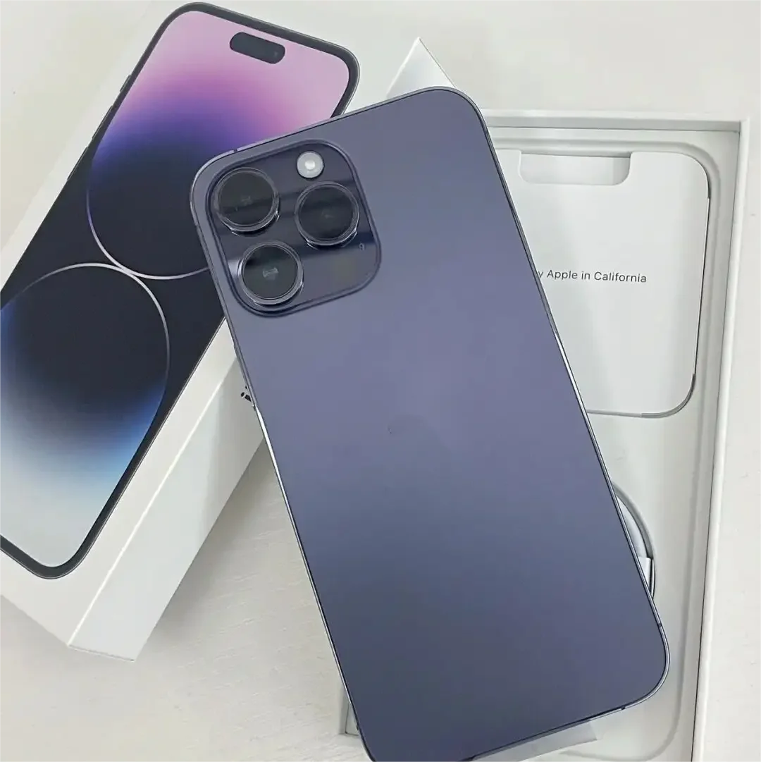 Wholesale Original used phone for iPhone14 14plus 14 Pro max 99% New Ram 128GB 256GB Hot Sale Second-hand Mobile Phone