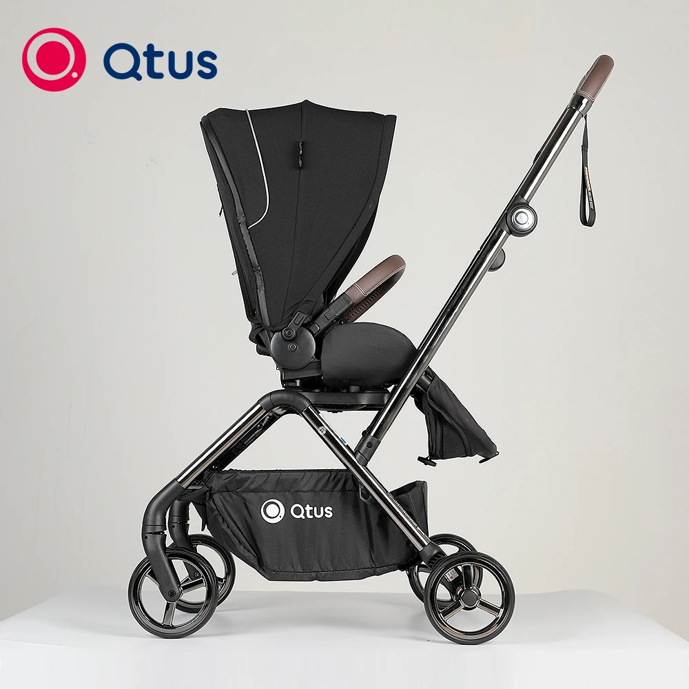 QTUS Owl 360 Rotation Baby Stroller Luxury Style Pram All Terrain Poussette Premium Kinderwagen European Market EN1888 Approved
