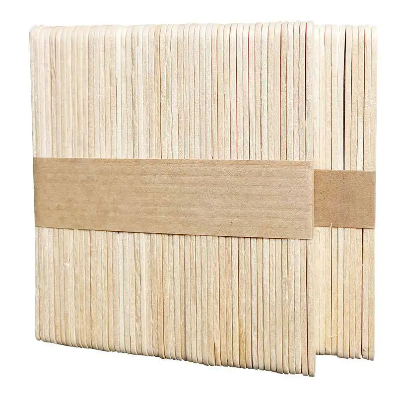 Best selling cheap high quality wooden ice cream craft sticks popsicle sticks