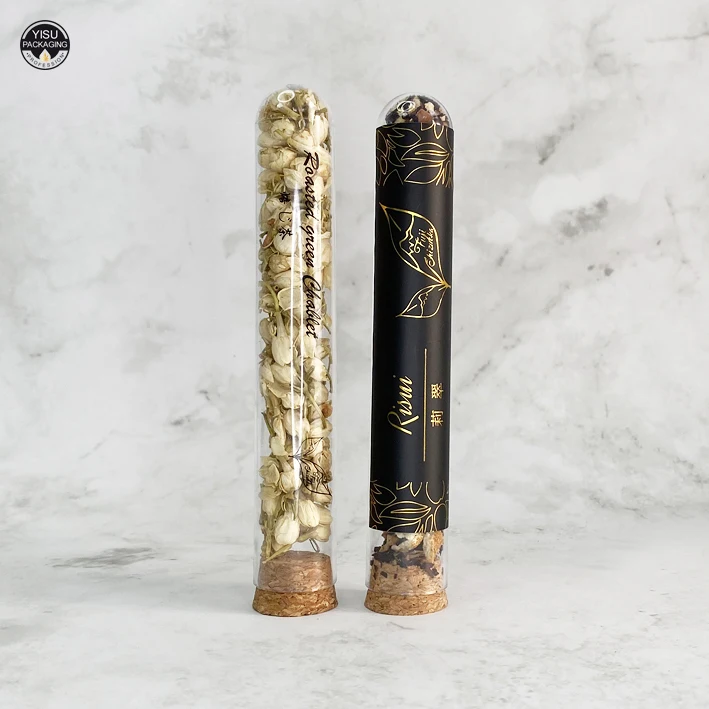 100ml test plastic test tube Vanilla plastic  packaging tube