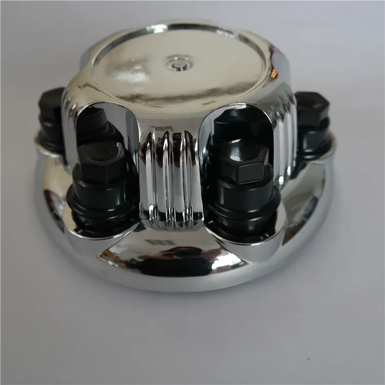 Blank Custom ABS Chrome 6Lug185MM Rally Wheels Car Wheel Polished Center Cover
