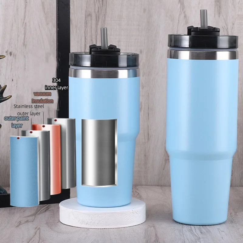 2022 Custom Vacuum And Oem Adventure Quencher 40 Oz 40Oz Tumbler with Handle