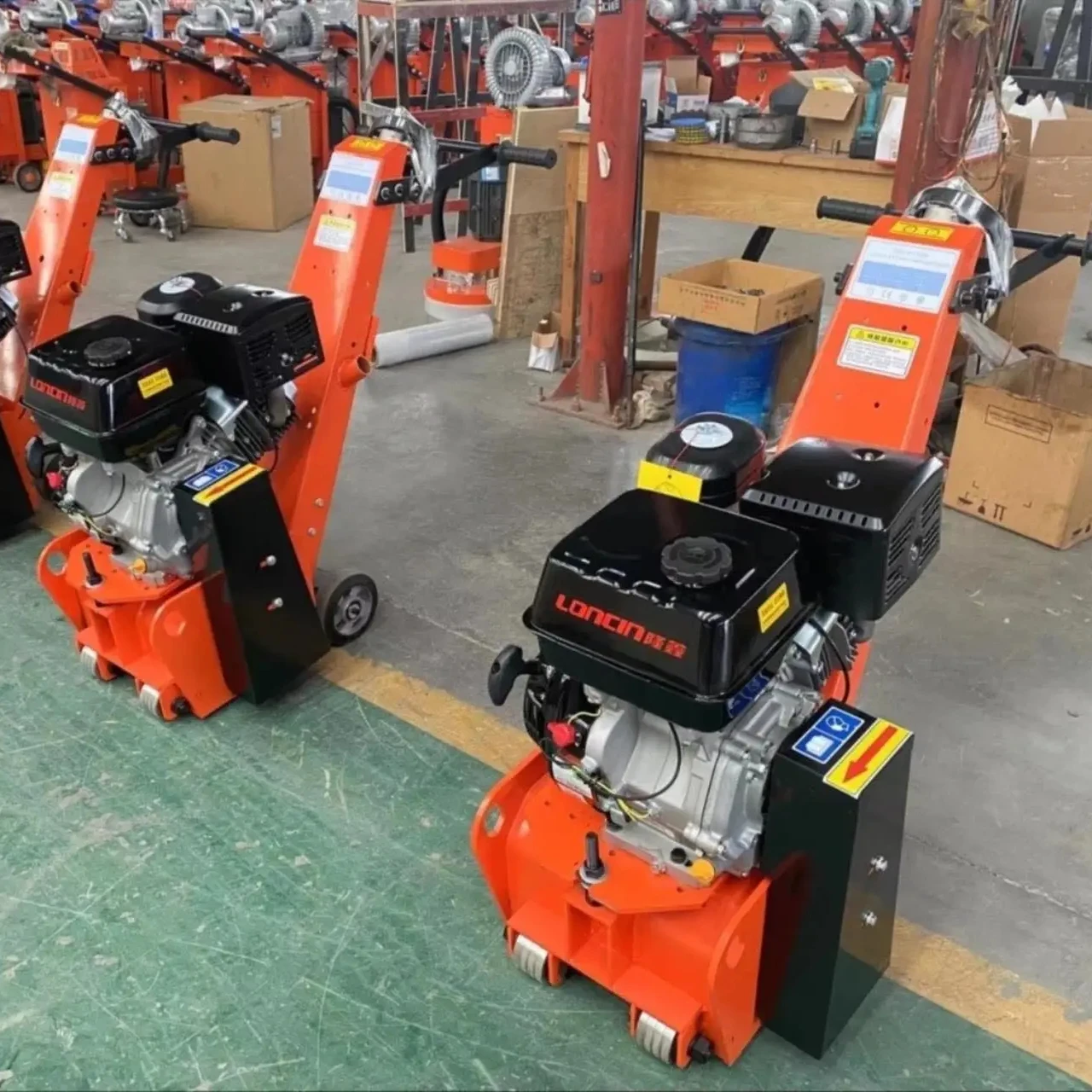 concrete walk behind floor scarifier asphalt milling machine
