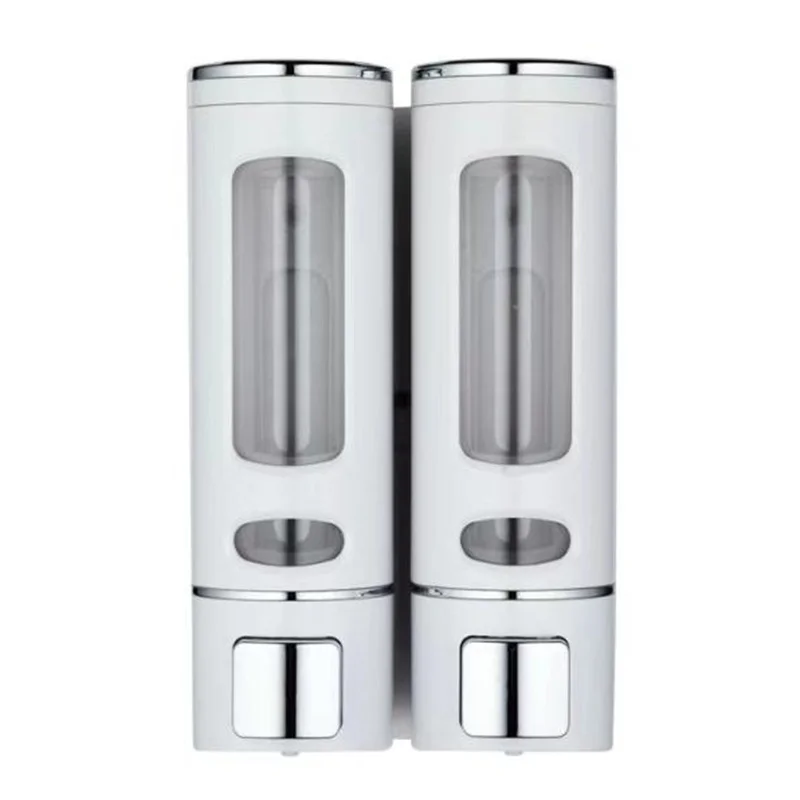 Hand Soap Dispenser Wall Mount Home Hotel Punch-free Manual Press Shower Soap Dispenser Soap Box