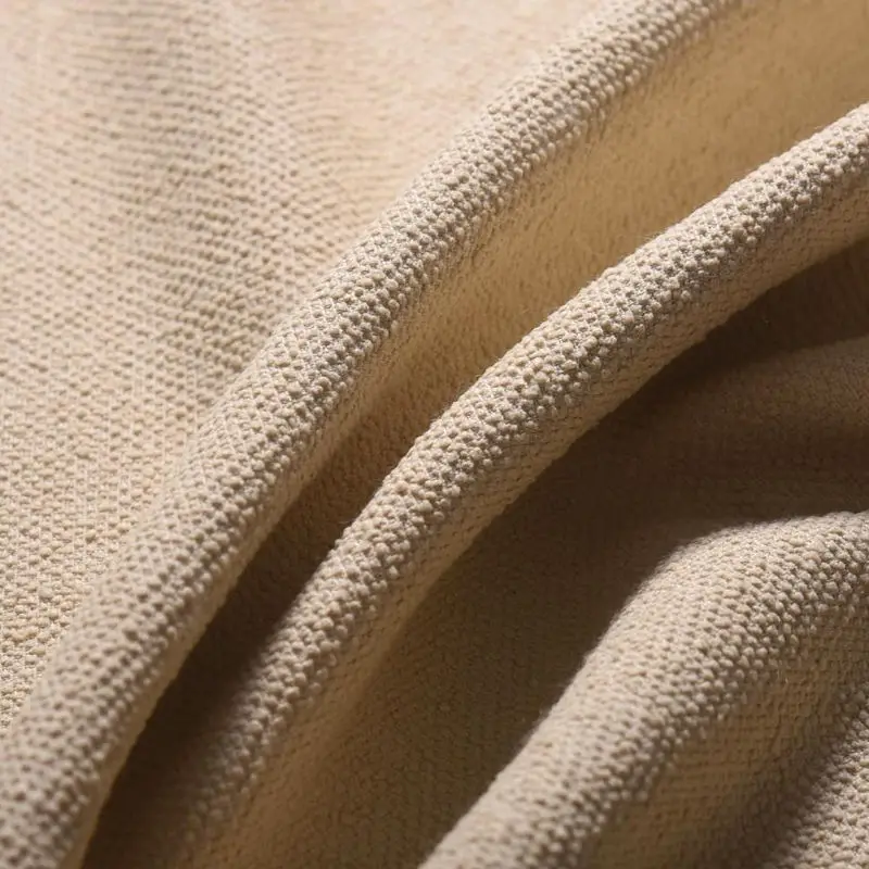 Manufacturer New Design Large U Shape Sofa Fabric Upholstery Polyester Wool Fabric for Sofa