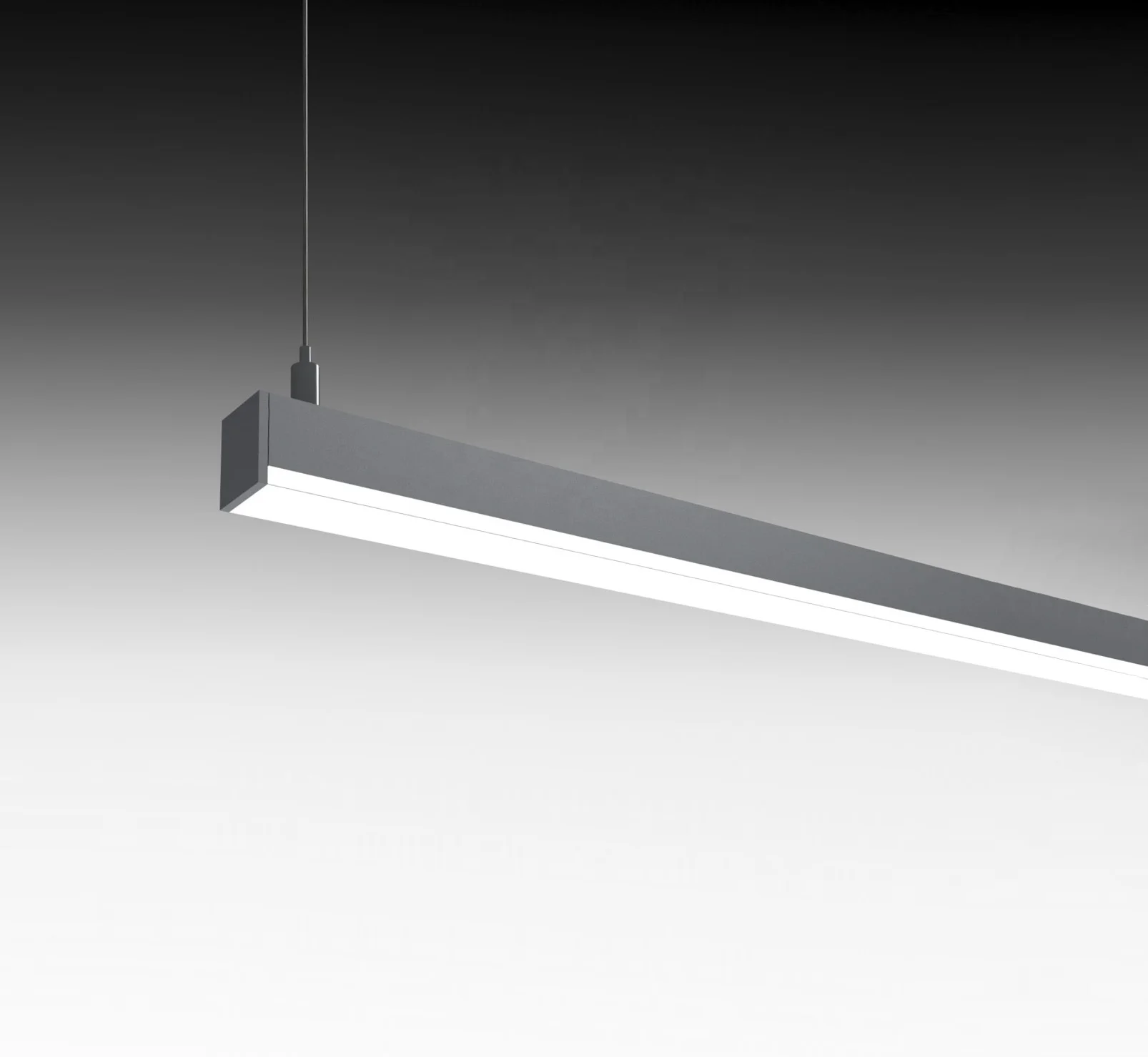 China factory hot sale custom high CRI slim suspended pendant office light architectural led linear lighting