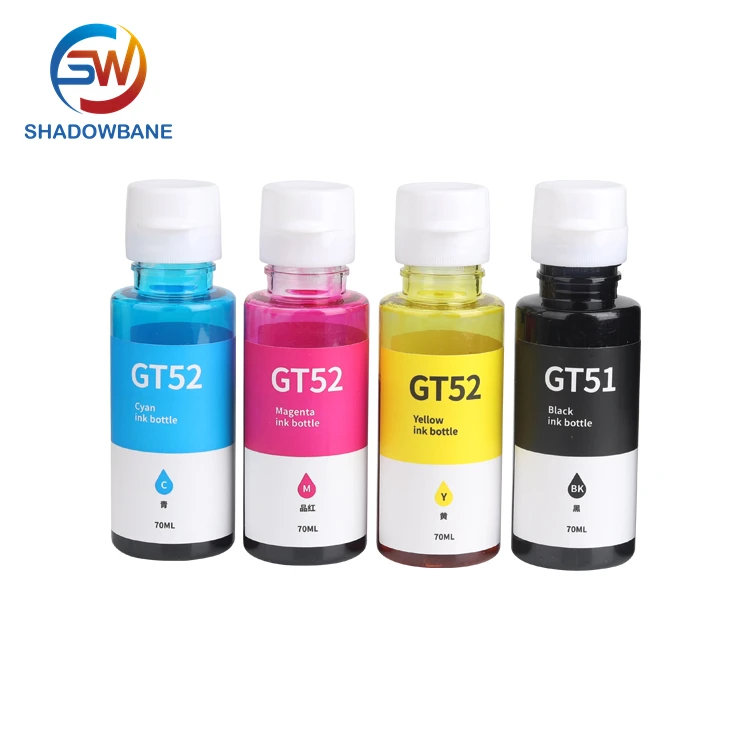GT51 GT52 GT53 eco solvent ink for HP ecotank suppliers  Ink Tank 410/411/412/415/416/418/419 Printer