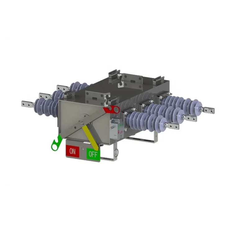 Высокое напряжение на открытом воздухе полюса смонтированы 3 фазы фунтов выключатель нагрузки
