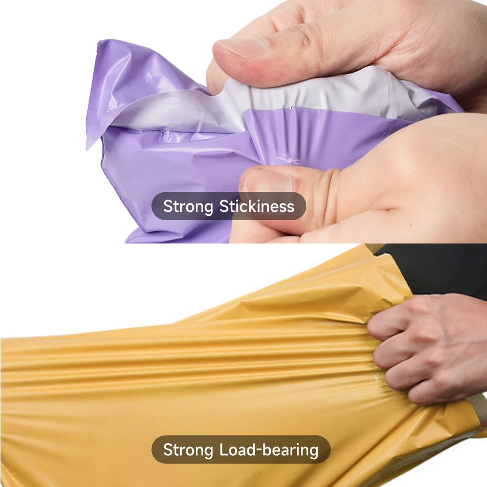100% Biodegradable Compostable Poly Mailer Bag Custom Logo Printing Mailing Packaging Shipping Express Bags Clothing Customized