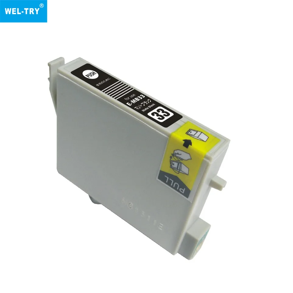 WEL-TRY ICBK53 ICC33 ICMB33 ICY33 ICM33 ICOR33 ICGL33 ICBL33 Premium Compatible Color Inkjet Ink Cartridge for Epson PX-G5000