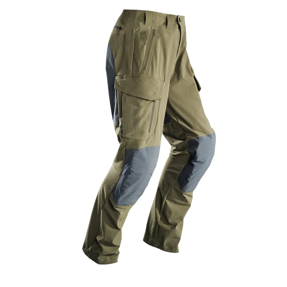 Mens Green Color Top Quality Waterproof Pants Outdoor Shooting Pants