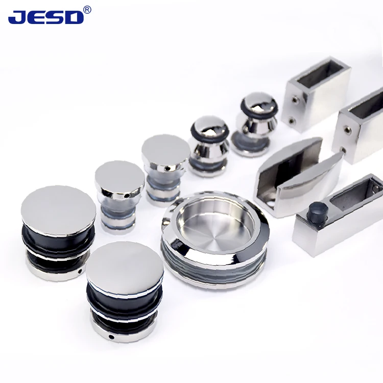 Professional Bathroom Glass Door SUS 304 Glass Sliding Shower Door Hardware Glass Shower Sliding Door System