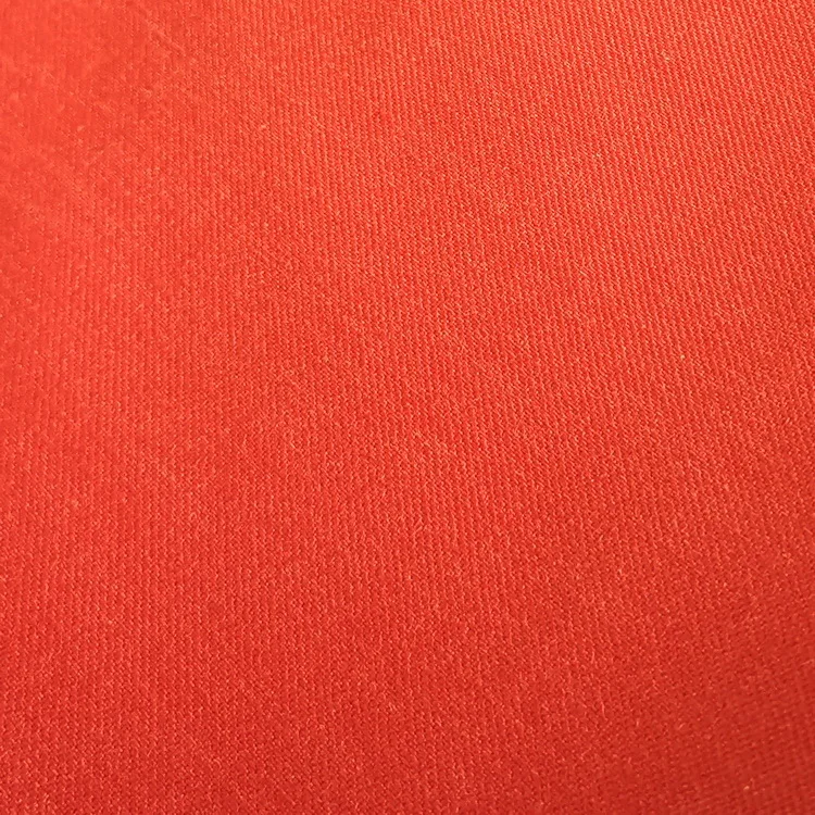 For Work Coverall Firefight Flame Retardant Nomex Iiia Fabric Meta Aramid 1313 Cloth Orange Woven Plain Medium Weight Dyed 60x55