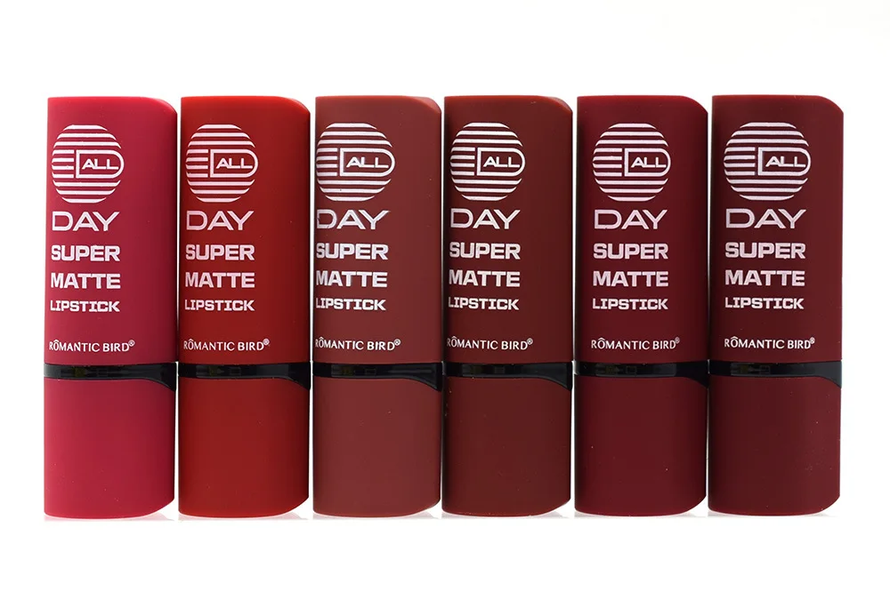 Matte ROMANTIC BIRD Nude Solid Matte Lipstick 12 Colors