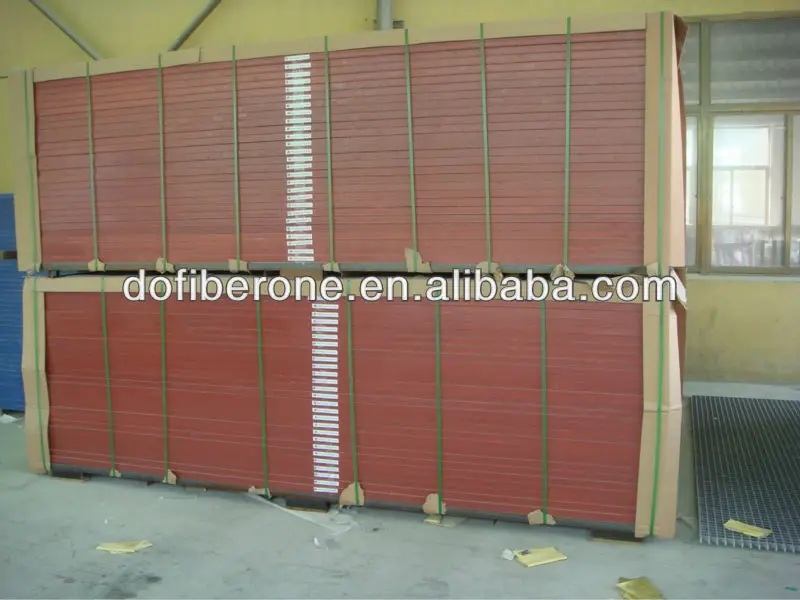 fiberglass FRP GRP pultrusion grating 25-30-38-50mm T I-bar