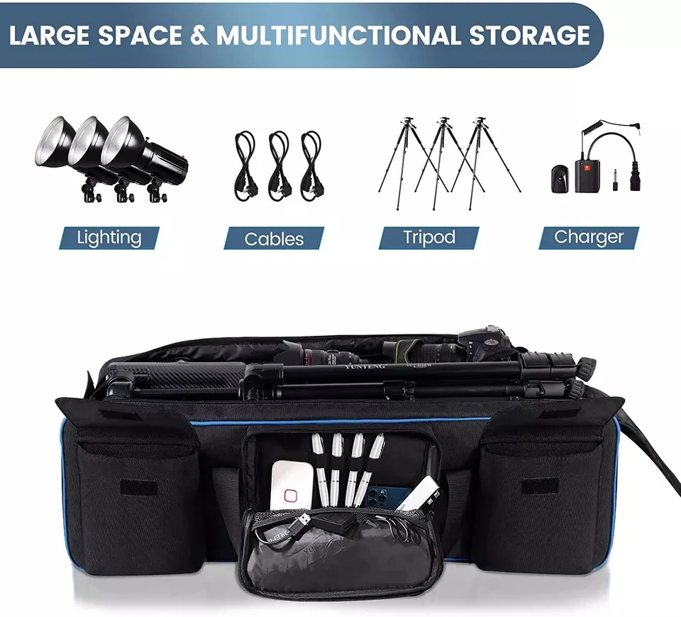 custom 45 Inches Tripod Carrying Case Bag Camera Tripod Monopod Carrying Bag Light Stand tripod gear Bag