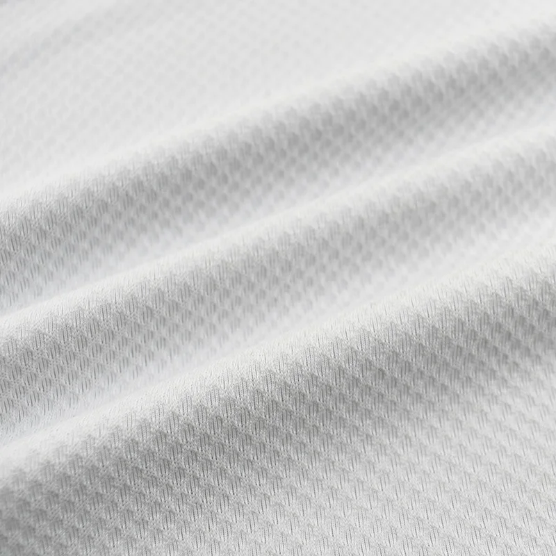 Sun-protective clothing fabric plain dyed waterproof pique fabric