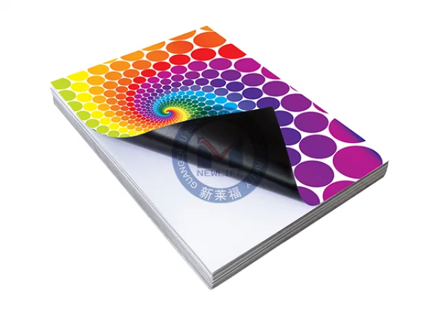 Glossy surface magnetic paper-Magnetic Inkjet Printable Paper