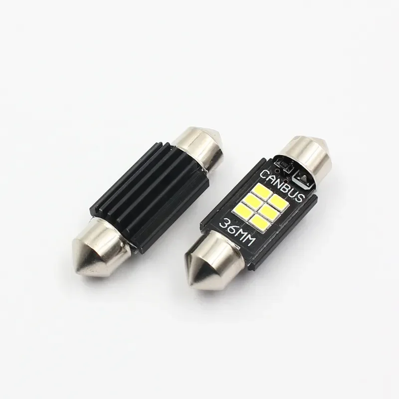 Canbus Error Free Festoon 31mm 36mm 39mm 41mm 12V 24V LED Bulb C5W 3020 6SMD Auto Interior Doom Lamp Car License Lamp