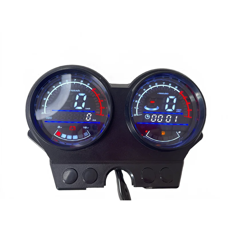 Motorcycle Gauges Speed Meter LCD Digital Speedometer for Motorcycle