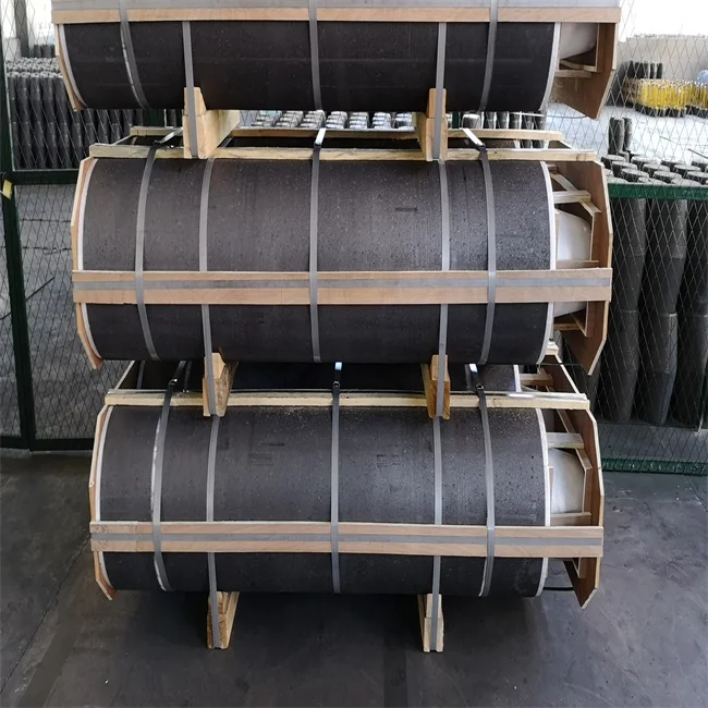 D250 D300 D400 UHP graphite electrodes with nipples