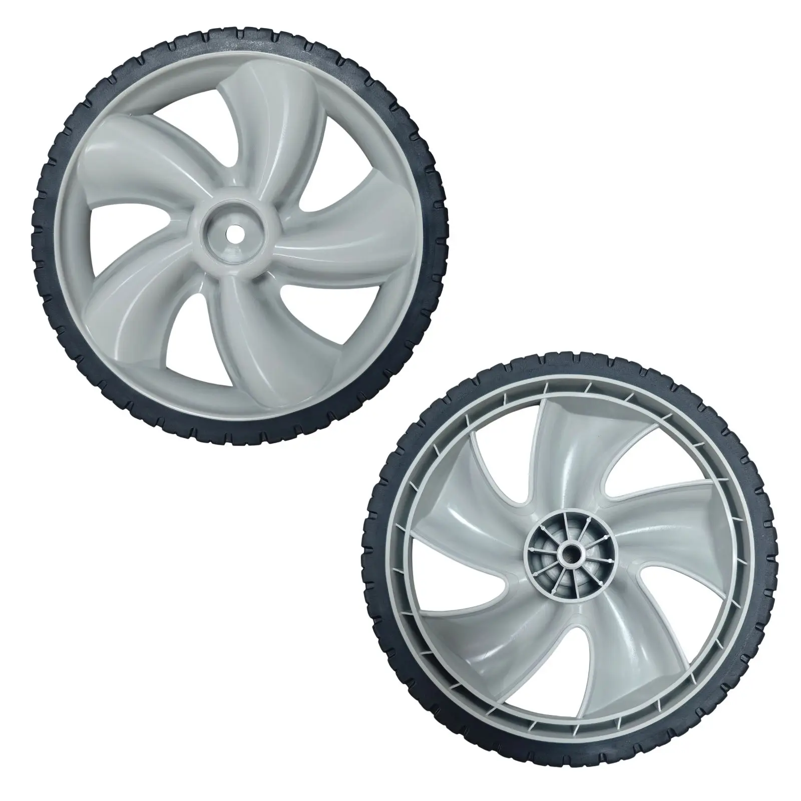 12x1.75 PVC Wheel 12 inch Plastic Garden Lawn Mower Wheel