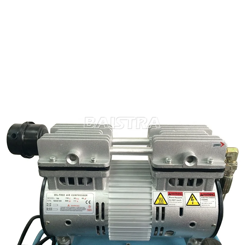 
Dental Equipment Oil Free Silent Air Compressor For Dental Chair Unit 