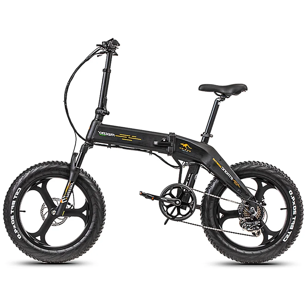 Новый складной электровелосипед 2021 года, горный велосипед с жидкокристаллическим дисплеем, Электрический Мотокросс С 7sp