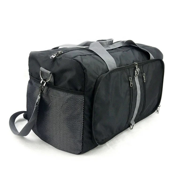 Disgner Custom Nylon Polyester Waterproof Fashion Unisex Men Women Foldable Large Sport Travel Duffle Bag Duffel Bag With Logo