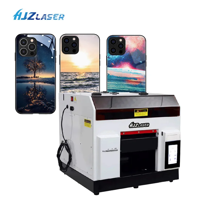 Phone Case Flatbed Uv Printer 9060 Glass Bottle Digital Uv Printing Uv 6090 Printer With 3 Heads Xp600 I3200