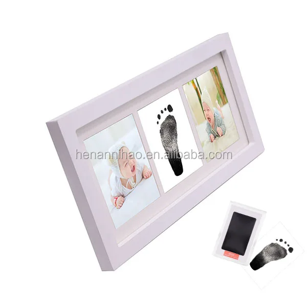 Infant Baby Handprint Footprint Imprint Kit for Baby Souvenirs Casting Newborn Footprint