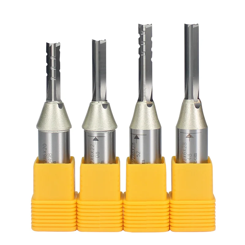 Arden 12.7mm TCT 2 Flutes Trimming Straight Milling Cutter  For MDF Plywood Chipboard Hard Wood cutting Engraving Router Bit